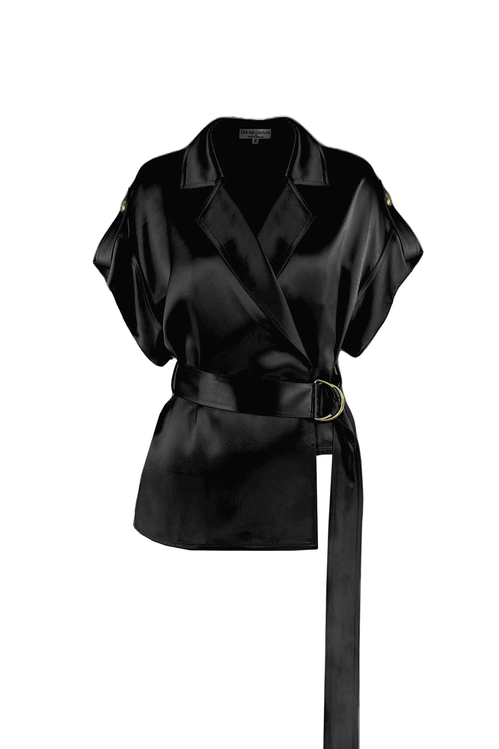 Women’s Spring Temperament  Intellectual V-neck Nipped Wstists Suit ULA
